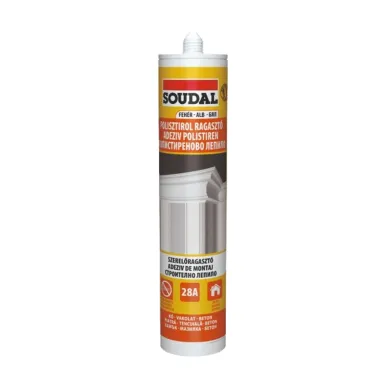 Клей монтажный для полистирола 28A Soudal